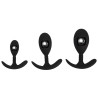 BlackMont Kit de 3 Plugs avec bille Trainer Mont Noirs